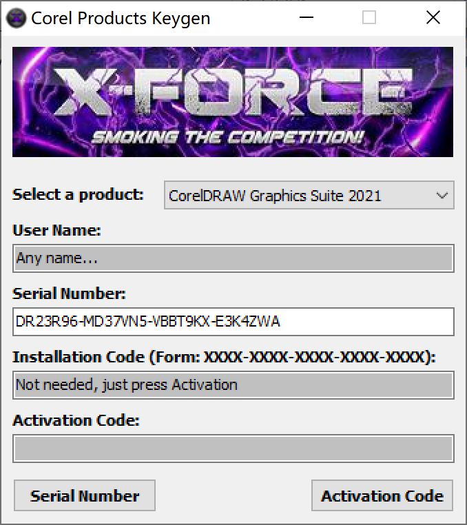 Corel Propuct X-FORCE (2021.03)
