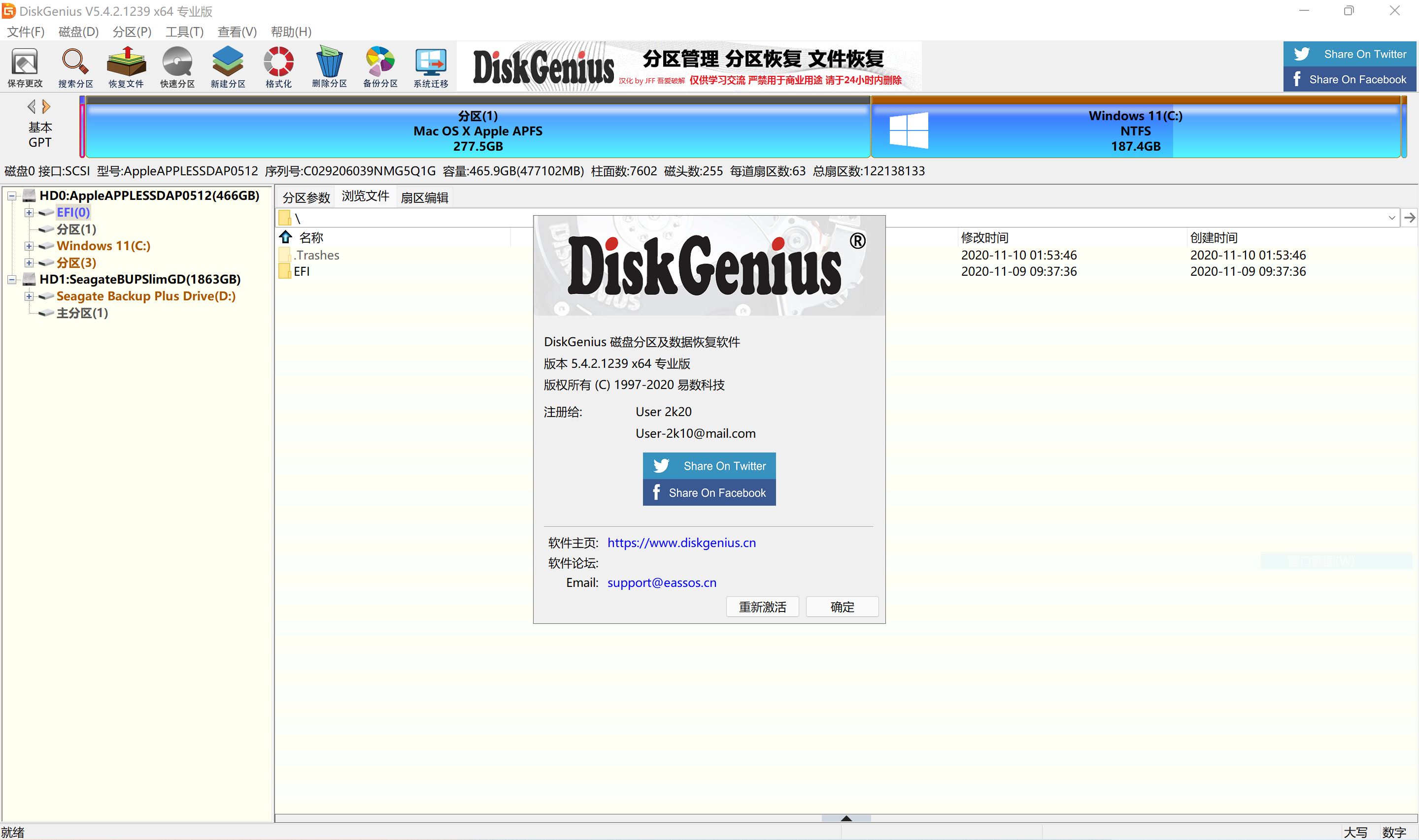 专业数据恢复 DiskGenius Pro x64 专业版